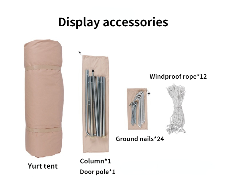 Cheap Goat Tents Mountainhiker Outdoor Camping Cotton Eaves Tent Luxury Ultralight Large Family Waterproof Thickened Hiking Picnic Tent Cotton   